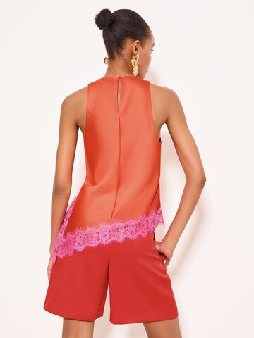 Lipsy Top w kolorze czerwony