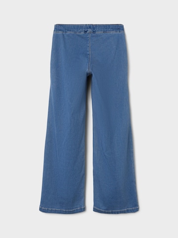 NAME IT Wide leg Jeans 'Salli' in Blauw