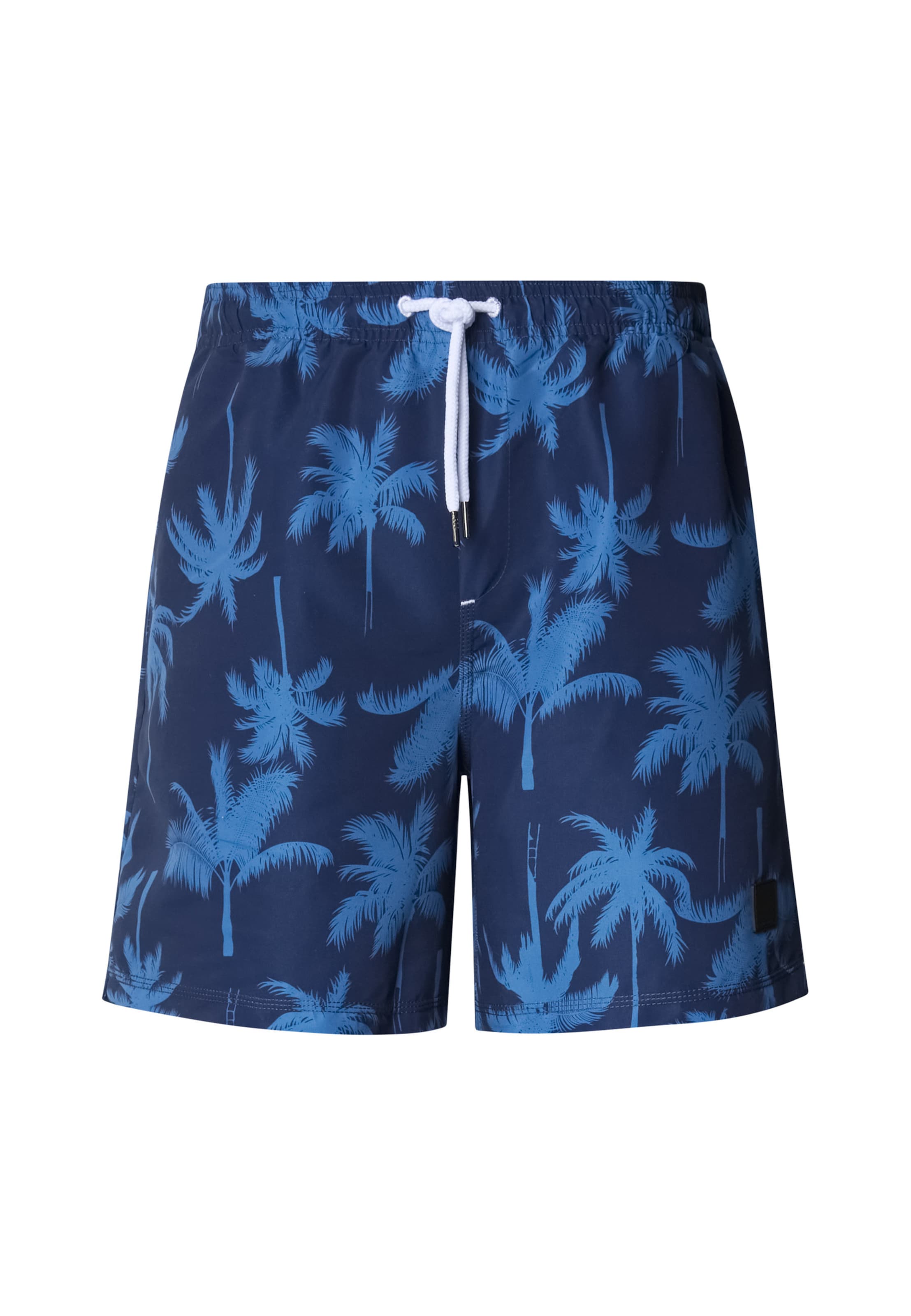 Pantaloncini da bagno di INDICODE JEANS in blu: frontale