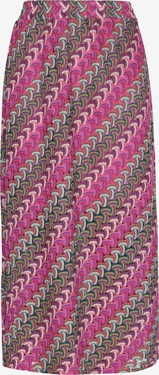 Sijonas iš IZIA, spalva – tamsiai žalia / tamsiai violetinė / pitajų spalva / šviesiai rožinė, Prekių apžvalga