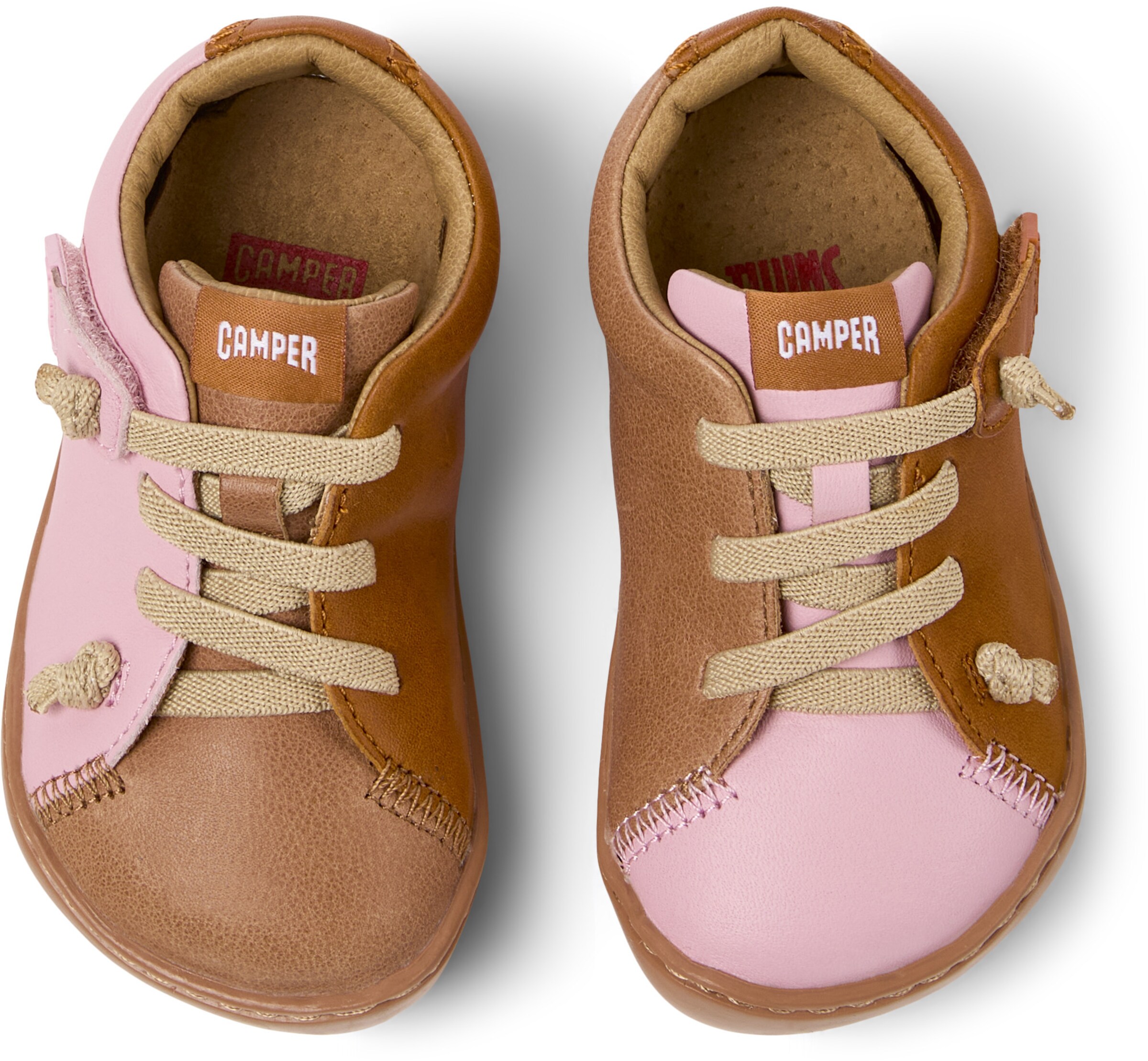 CAMPER First-Step Shoes 'Peu Cami' in Brown