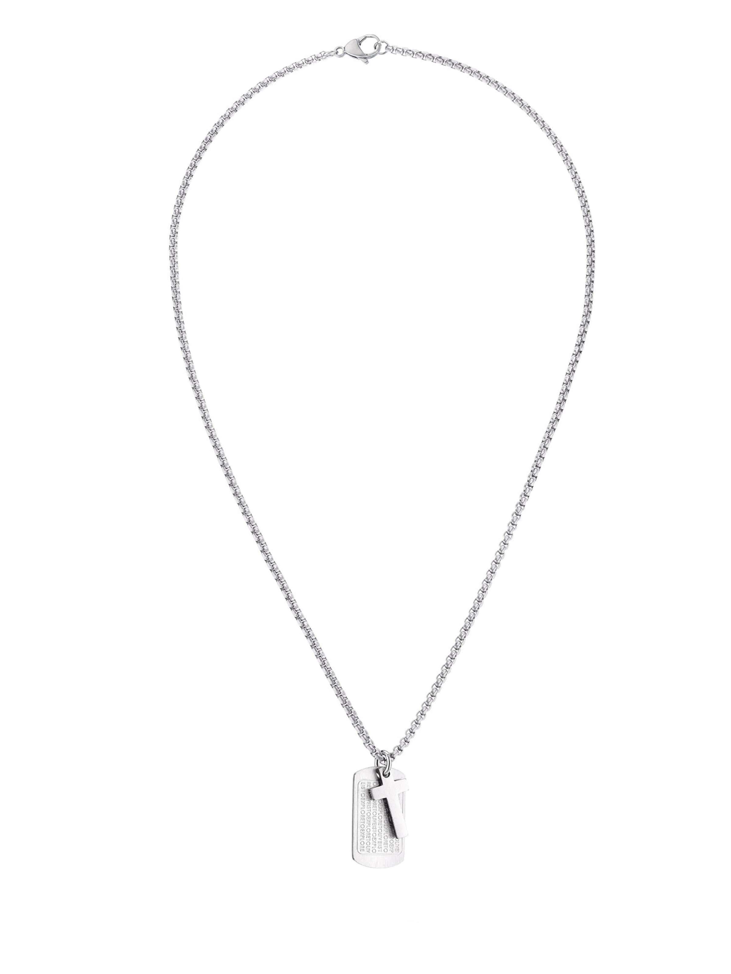 FYNCH-HATTON Necklace in Silver: front