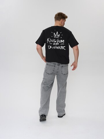 Dxnmxrk Wide Leg Jeans 'DXGary' in Grau