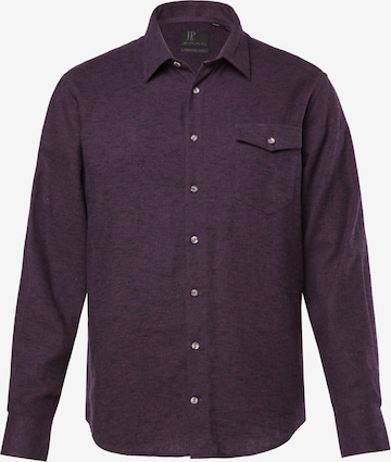 JP1880 Regular fit Overhemd in Lila: voorkant
