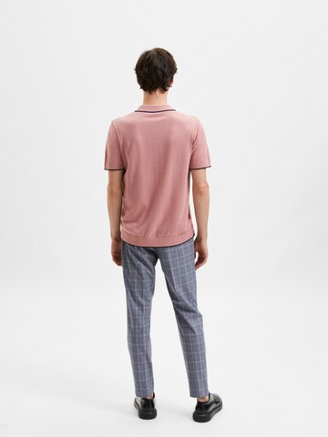 SELECTED HOMME Sweater 'Hank' in Pink