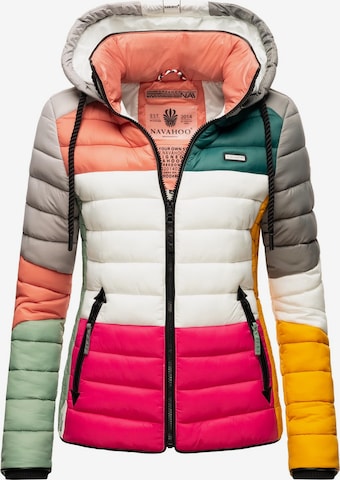 NAVAHOO Between-Season Jacket 'Lulana' in Mixed colors: front