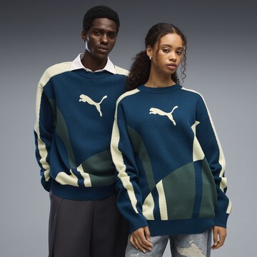 PUMA Trui 'T7' in Blauw: voorkant
