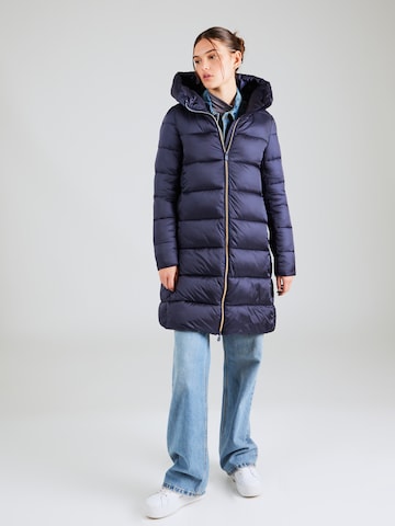 SAVE THE DUCK Zimní kabát 'LYSA' – modrá: přední strana