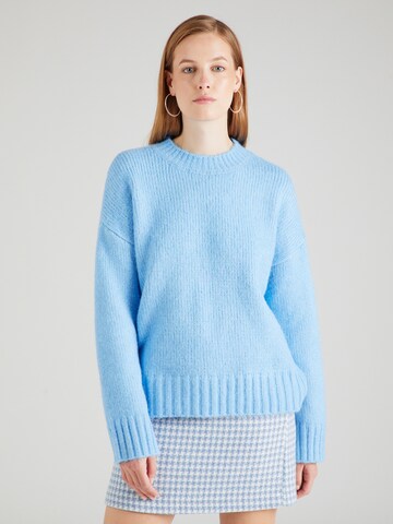 TOPSHOP Sweater in Blue: front