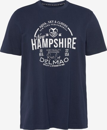 DELMAO T-Shirt in Blau: predná strana