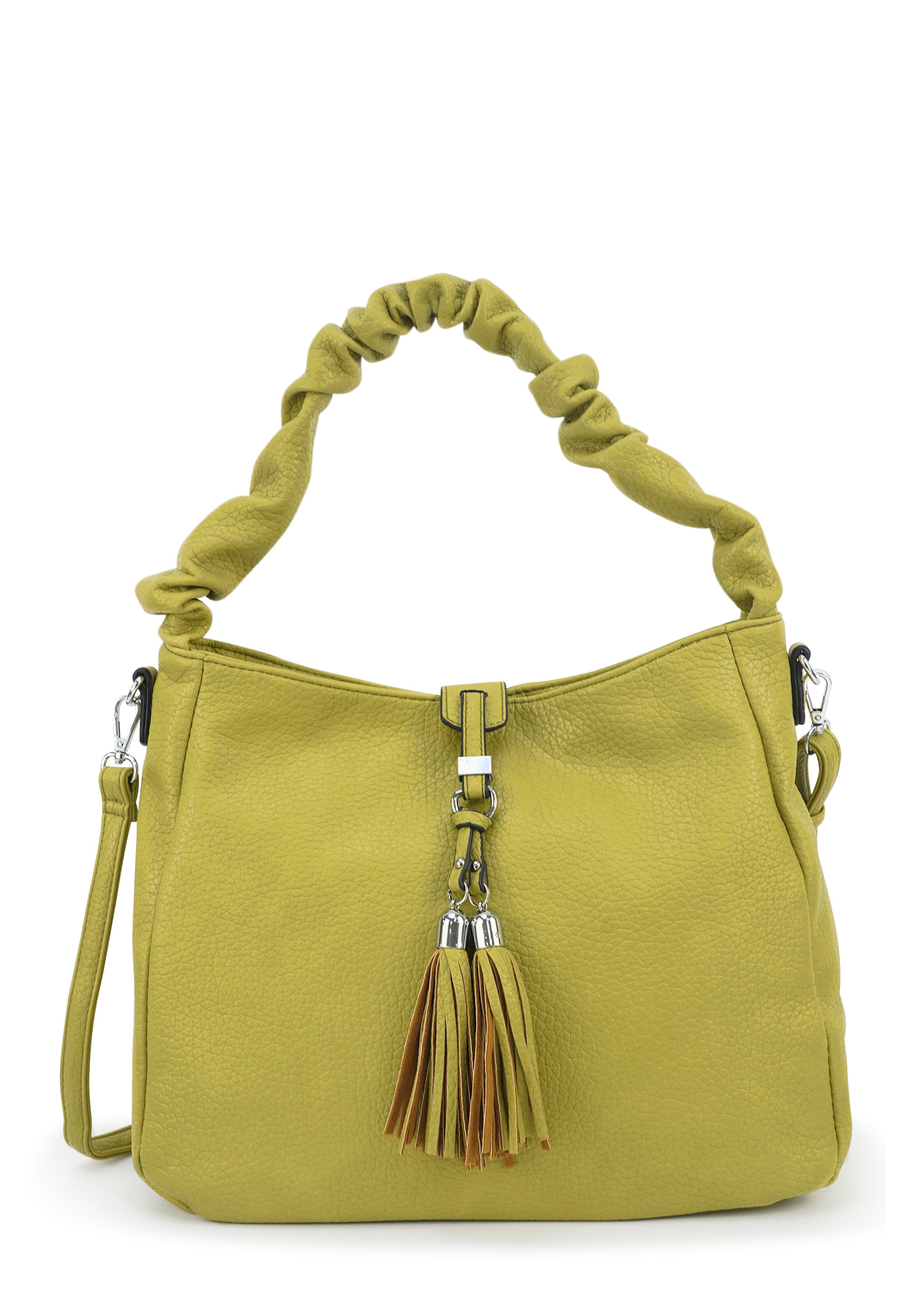HARPA Shoulder Bag 'FLORIN' in Green: front