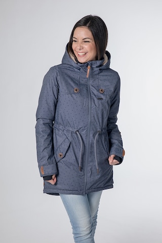Veste mi-saison 'Charlotte' CNSRD en bleu : devant