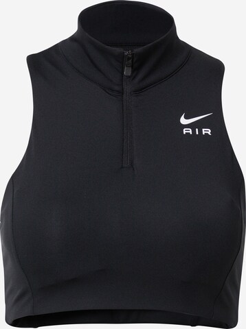 Bustier Soutien-gorge de sport NIKE en noir : devant