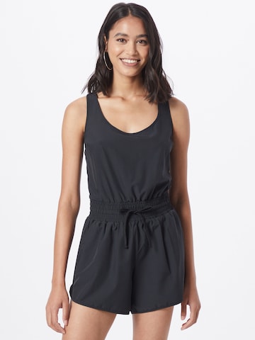 Abercrombie & Fitch Jumpsuit in Black: front