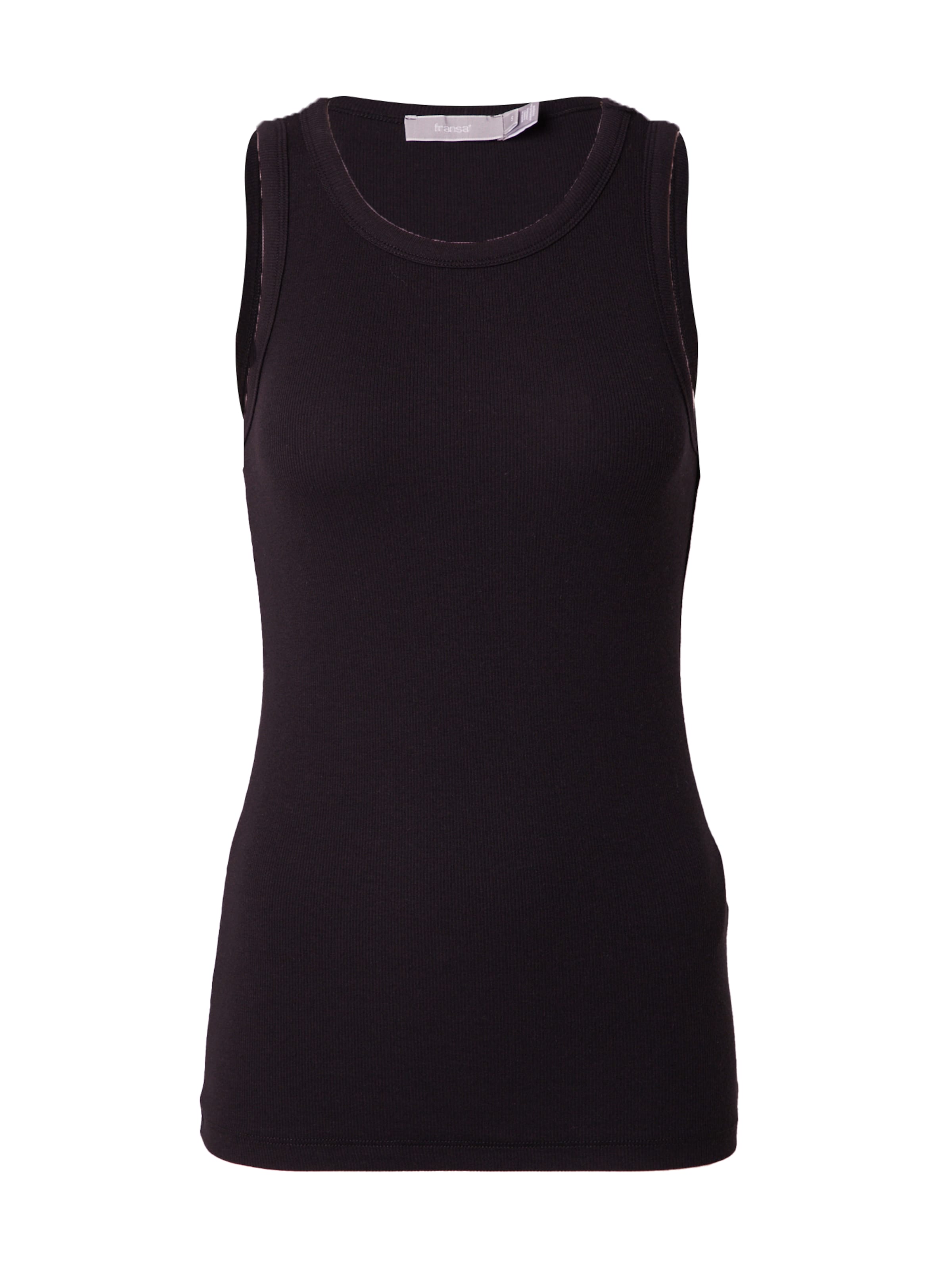 Fransa - Top 'HIZAMOND' en negro: frente