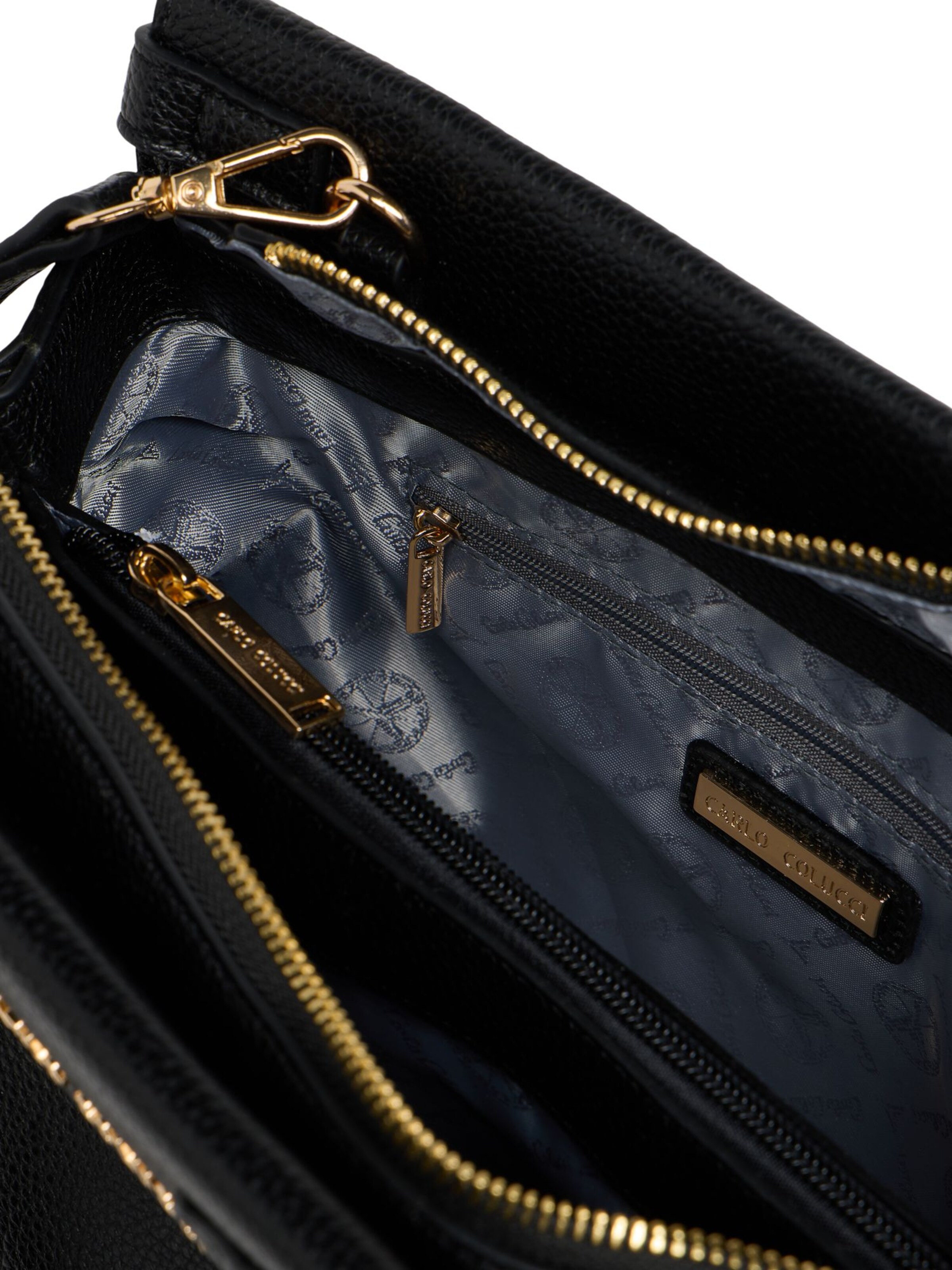 Carlo Colucci Handbag 'Falconi' in Black