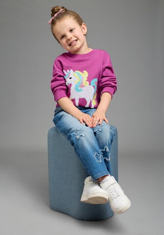 Kidsworld Sweatshirt in Pink