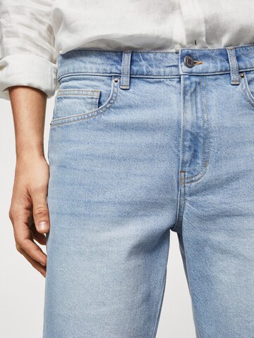 MANGO MAN Regular Jeans 'Jarod' i blå