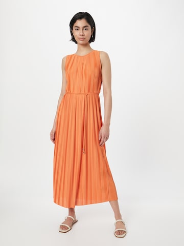 ABOUT YOU Poletna obleka 'Madlin' | oranžna barva: sprednja stran