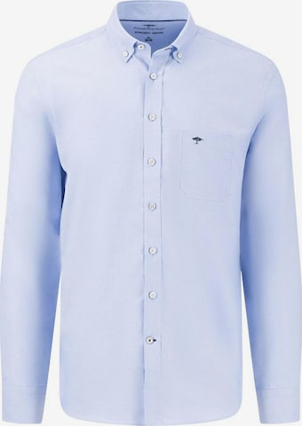 FYNCH-HATTON Regular Fit Hemd in Blau: Vorderseite