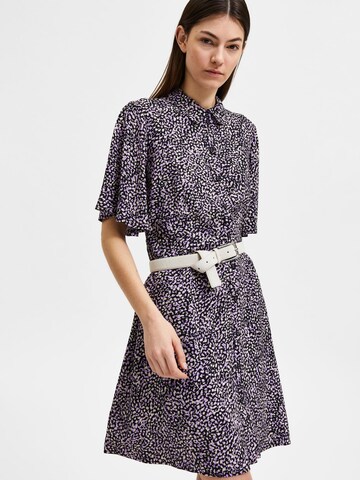 SELECTED Shirt dress 'Jalina' in Black