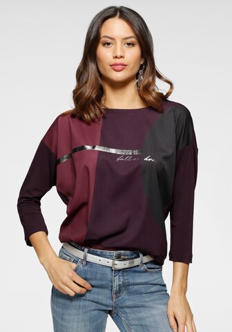LAURA SCOTT Blouse in Red: front