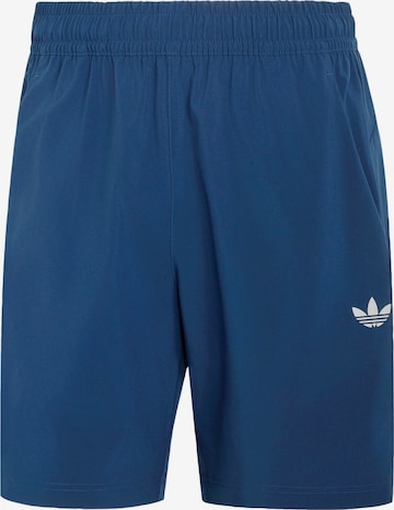 ADIDAS ORIGINALS Trousers 'Trefoil Essentials' in Blue: front
