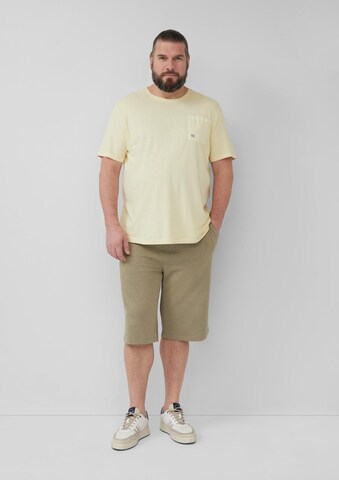s.Oliver T-Shirt in Gelb