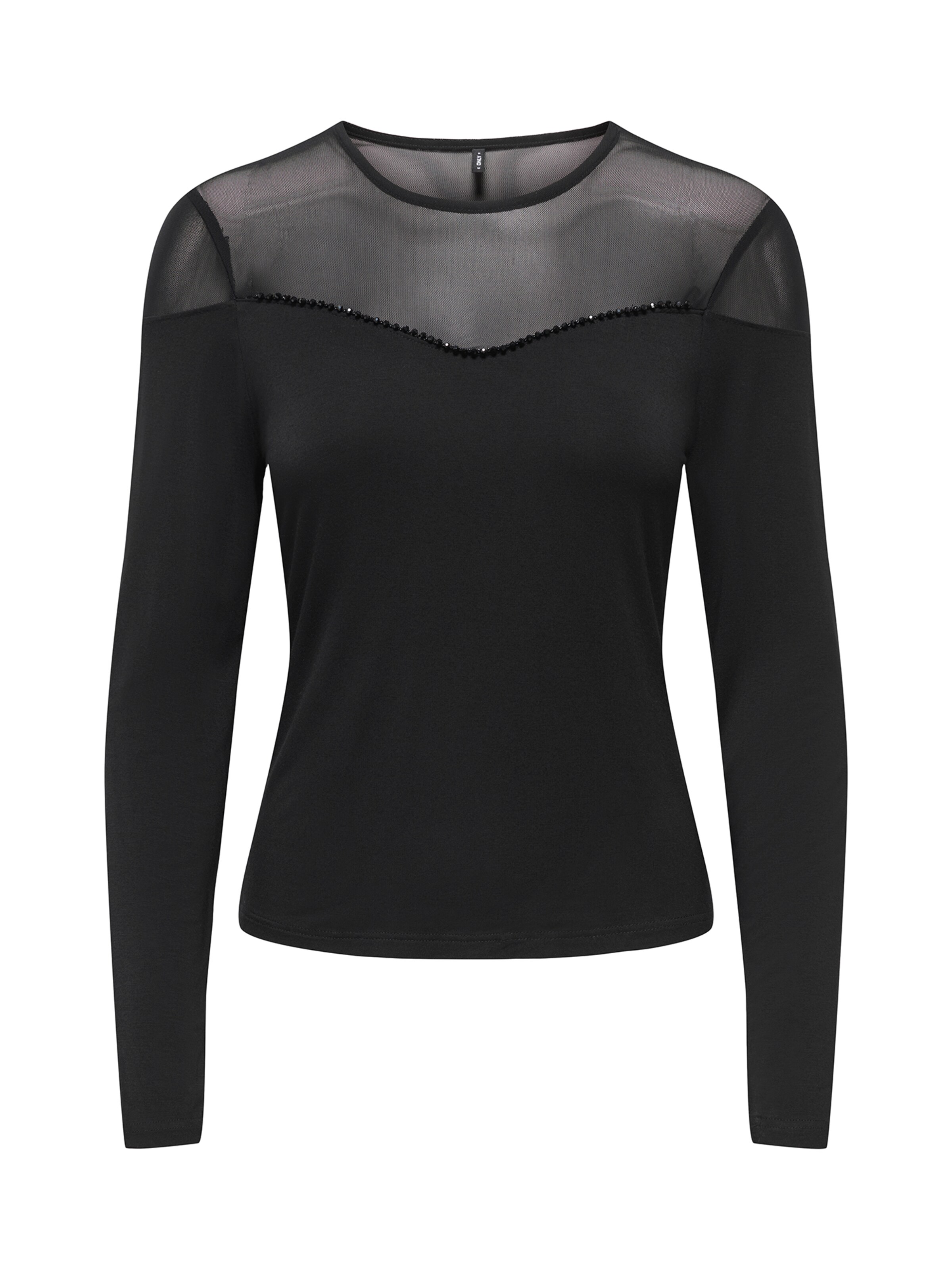 Tricou 'ONLKILA' de la ONLY pe negru: față