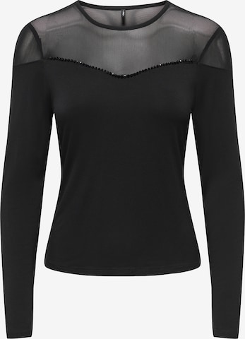 T-shirt 'ONLKila' ONLY en noir : devant