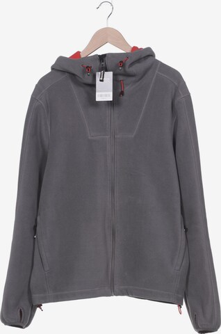 BENCH Sweatshirt & Zip-Up Hoodie in XL in Grey: front