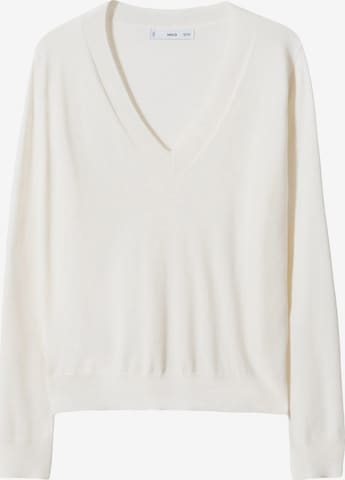 MANGO Sweater 'LUCCAV' in Beige: front