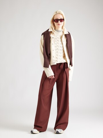 VERO MODA Pulóver 'VMINDIGO' - fehér