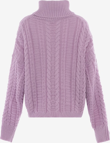 aleva Sweater in Purple