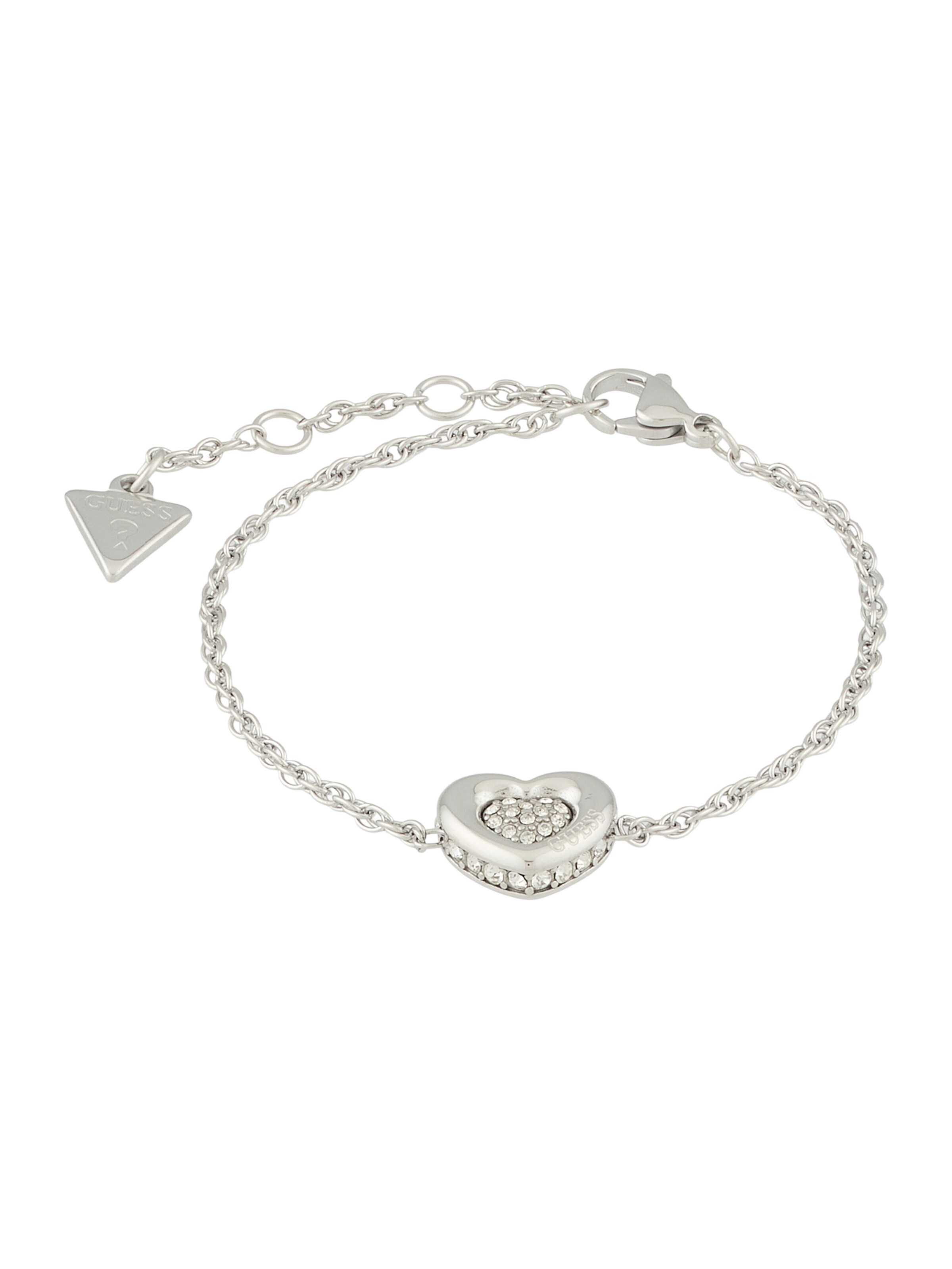 GUESS Sada šperků 'L.O.V.E.' – stříbrná