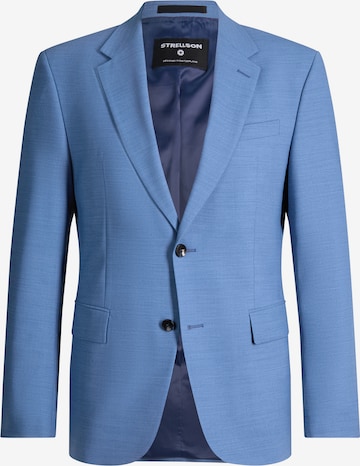 STRELLSON Slim fit Business-colbert ' Aidan ' in Blauw: voorkant