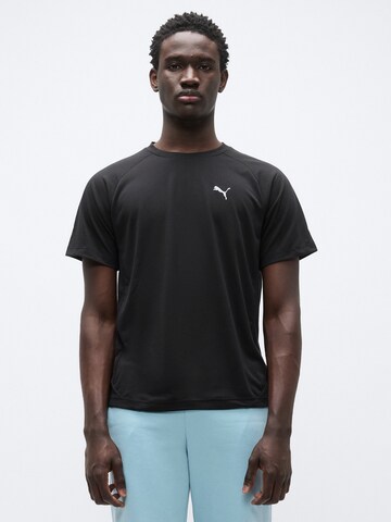 PUMA Shirt 'Evostripe' in Black: front