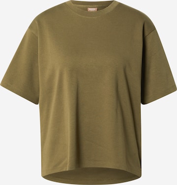 BOSS Orange T-Shirt 'Enate' in Grün: predná strana
