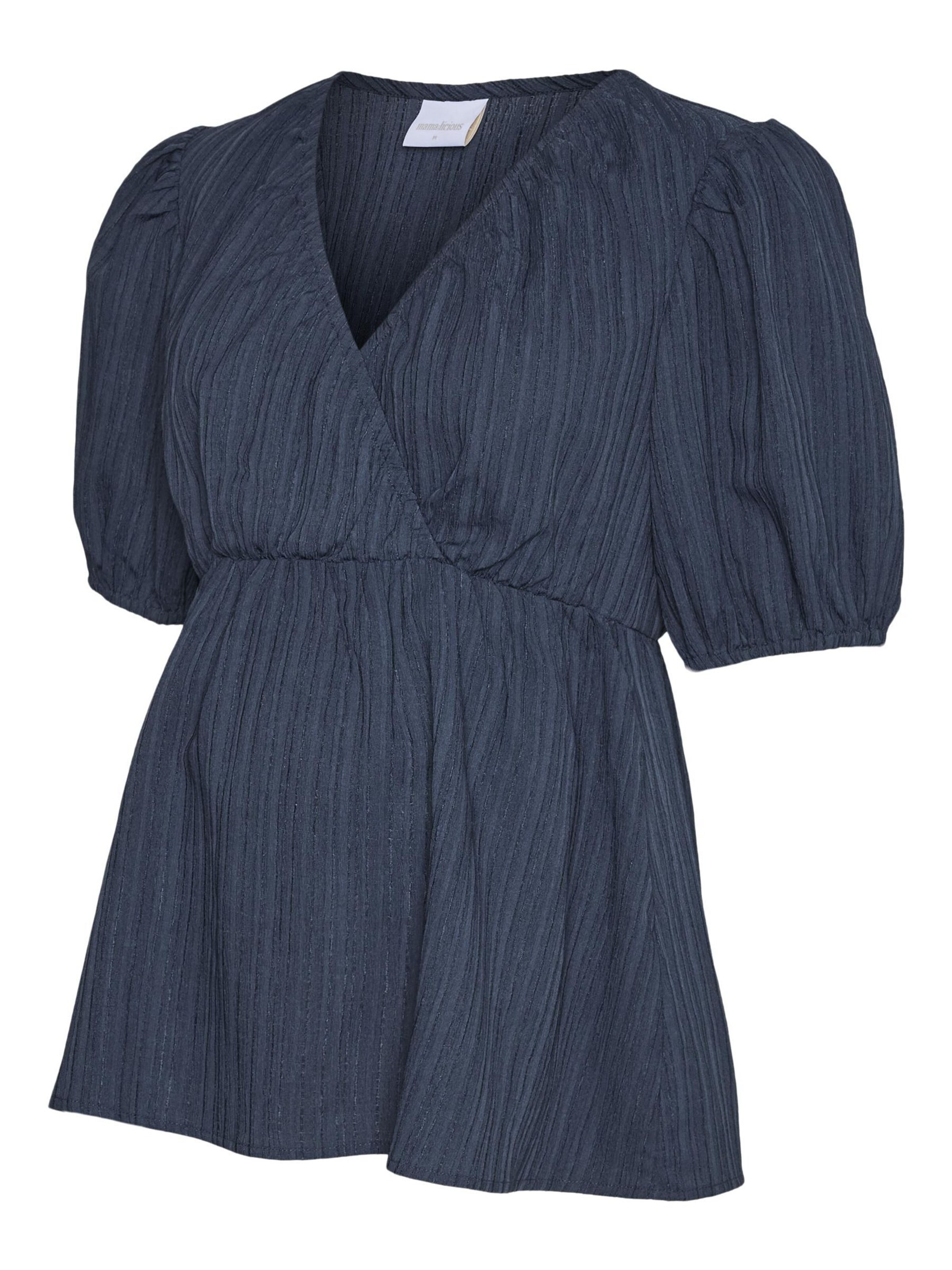 MAMALICIOUS Blusa en azul, Vista del producto