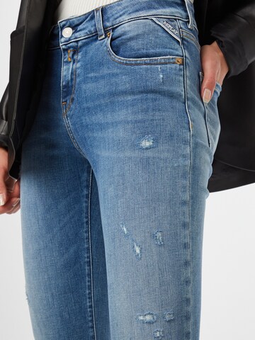REPLAY Slimfit Jeans 'Faaby' in Blau