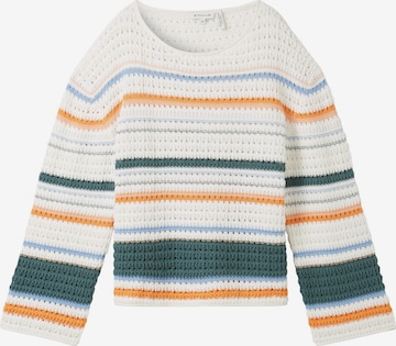 Pullover di TOM TAILOR in bianco: frontale