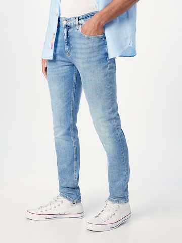 SCOTCH & SODA Skinny Fit Дънки 'Skim skinny jeans' в синьо: отпред