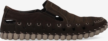 VENEZIA Slipper in Braun: Vorderseite