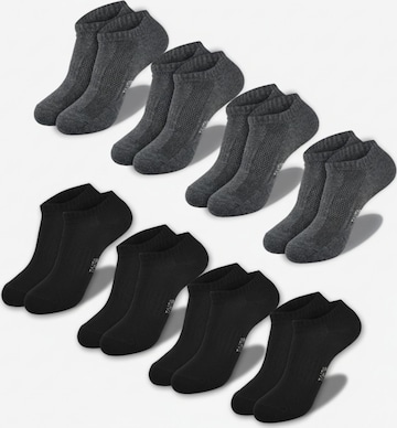 Tastiq Enkelsokken in Zwart: voorkant