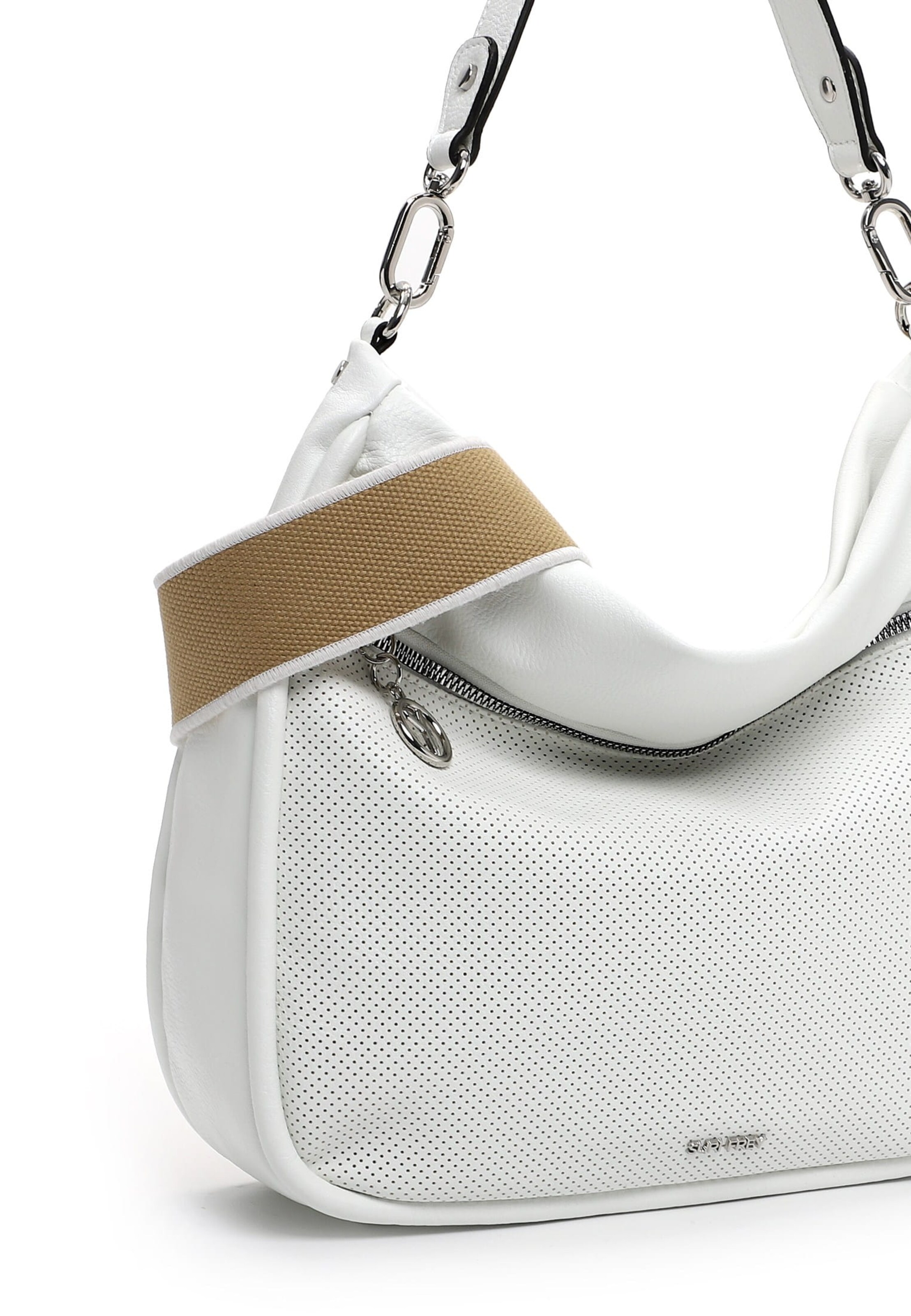 Borsa a spalla 'PATSY' di Suri Frey in bianco