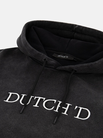 Dutch'D - Sweatshirt 'Oversized Hoodie' em preto