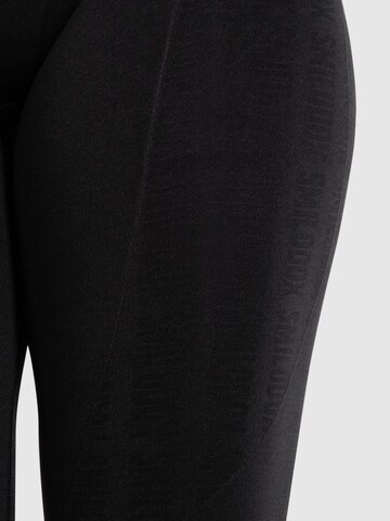 Coupe slim Leggings ' Layne ' Smilodox en noir