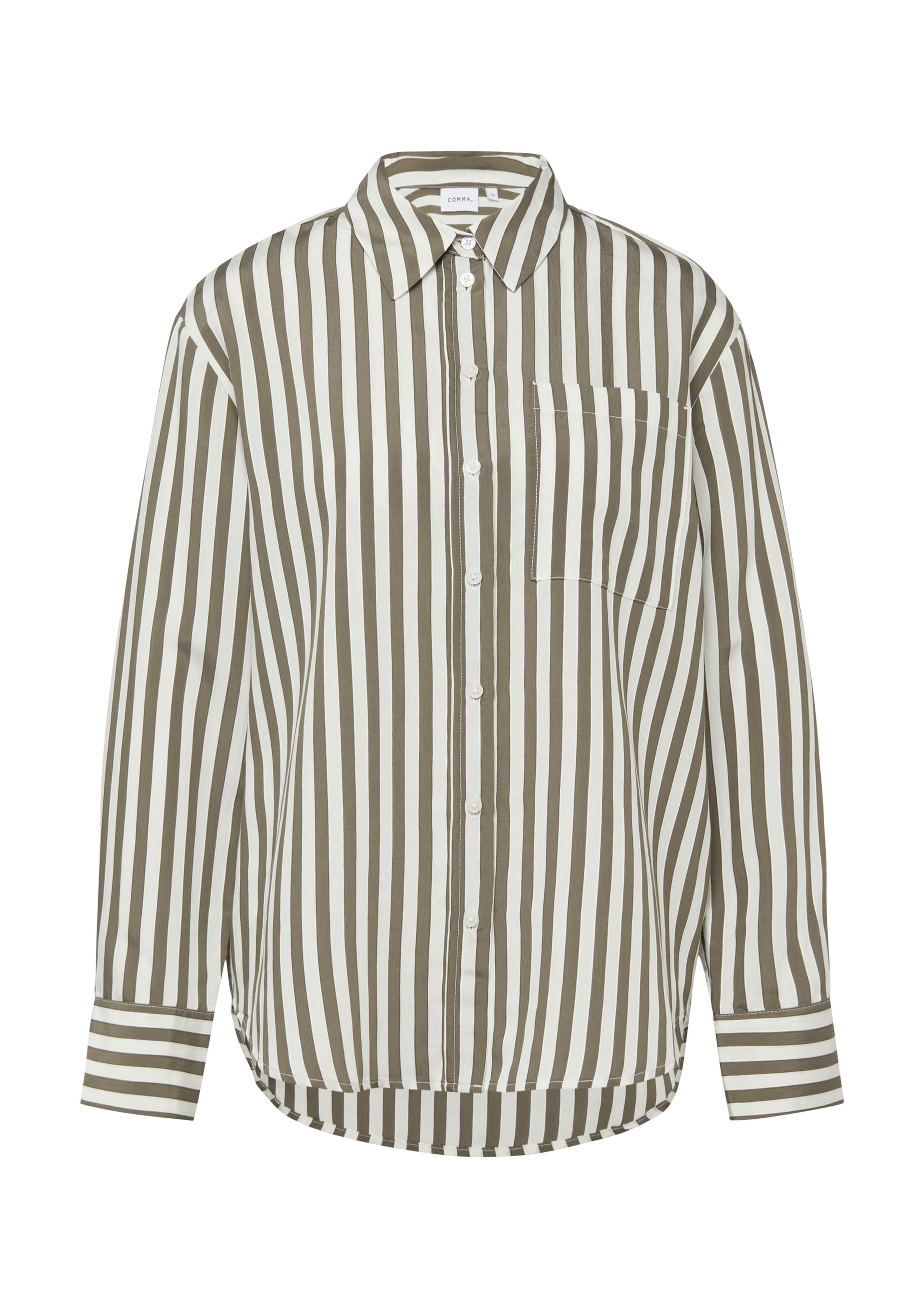 Chemisier COMMA en vert : devant