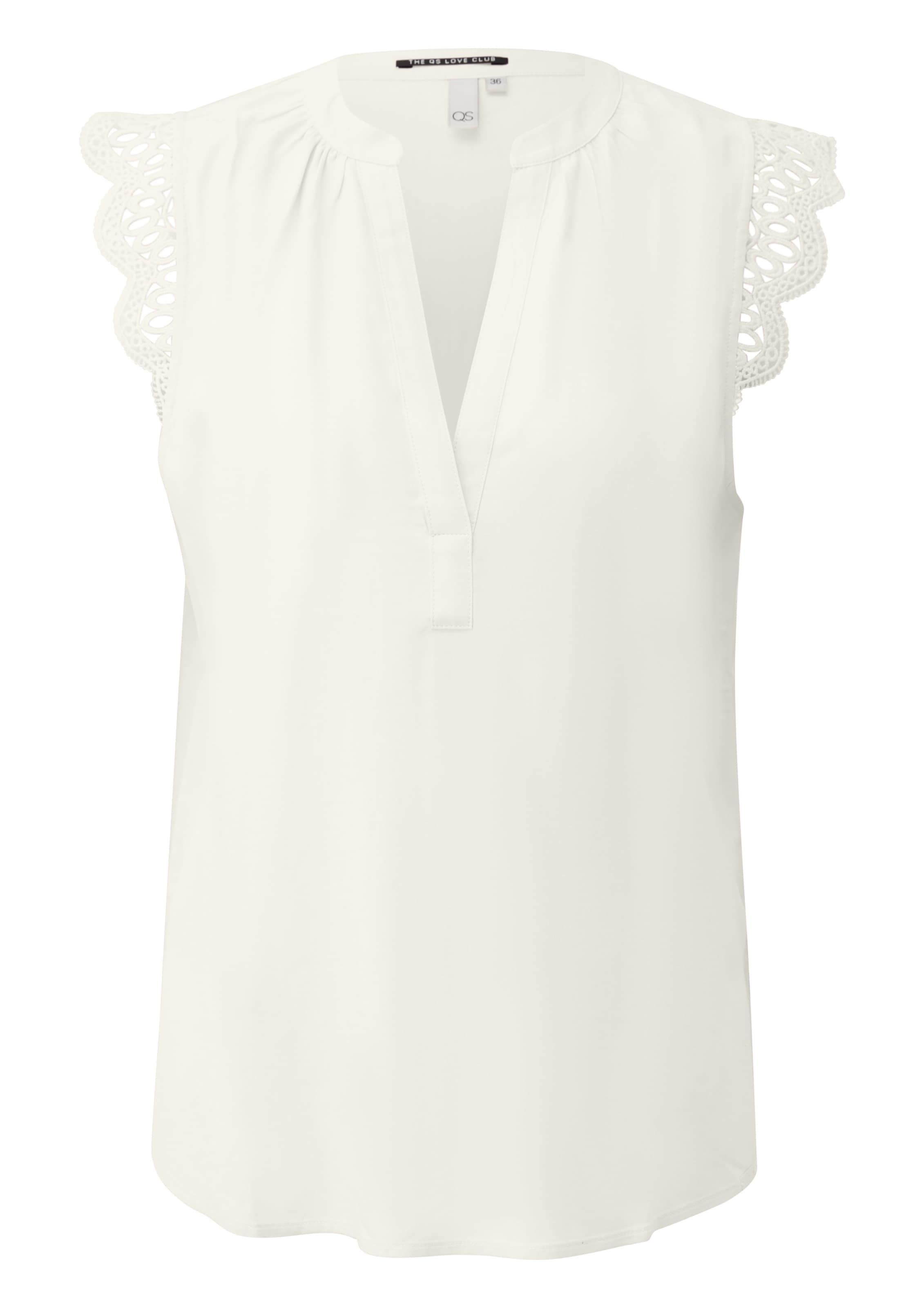 QS Chemisier en crème, Vue avec produit