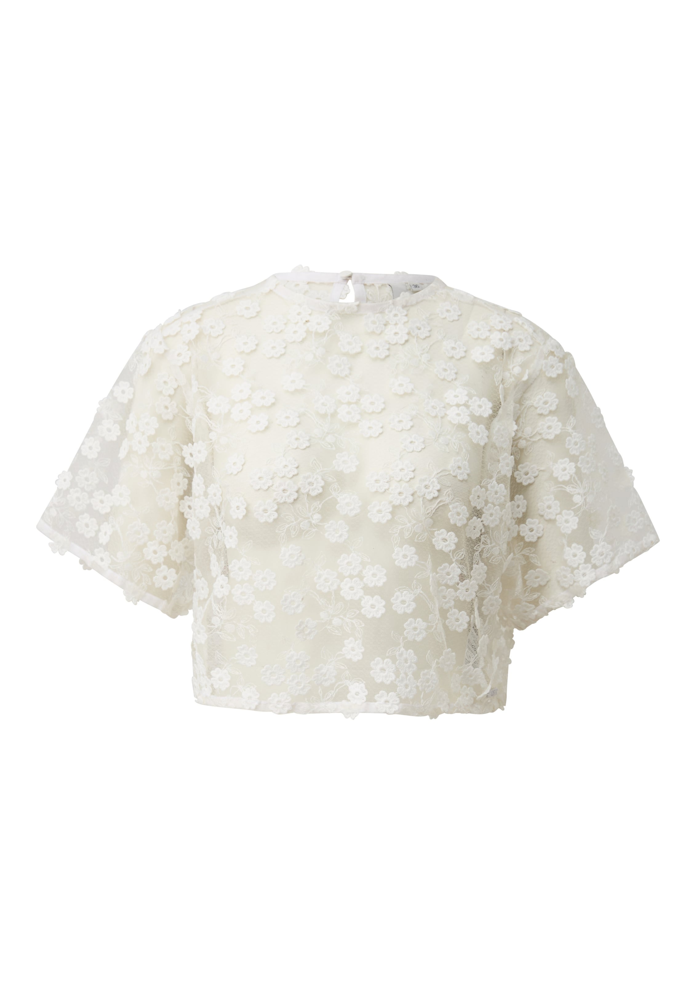 QS Bluse in Weiß: Vorderseite